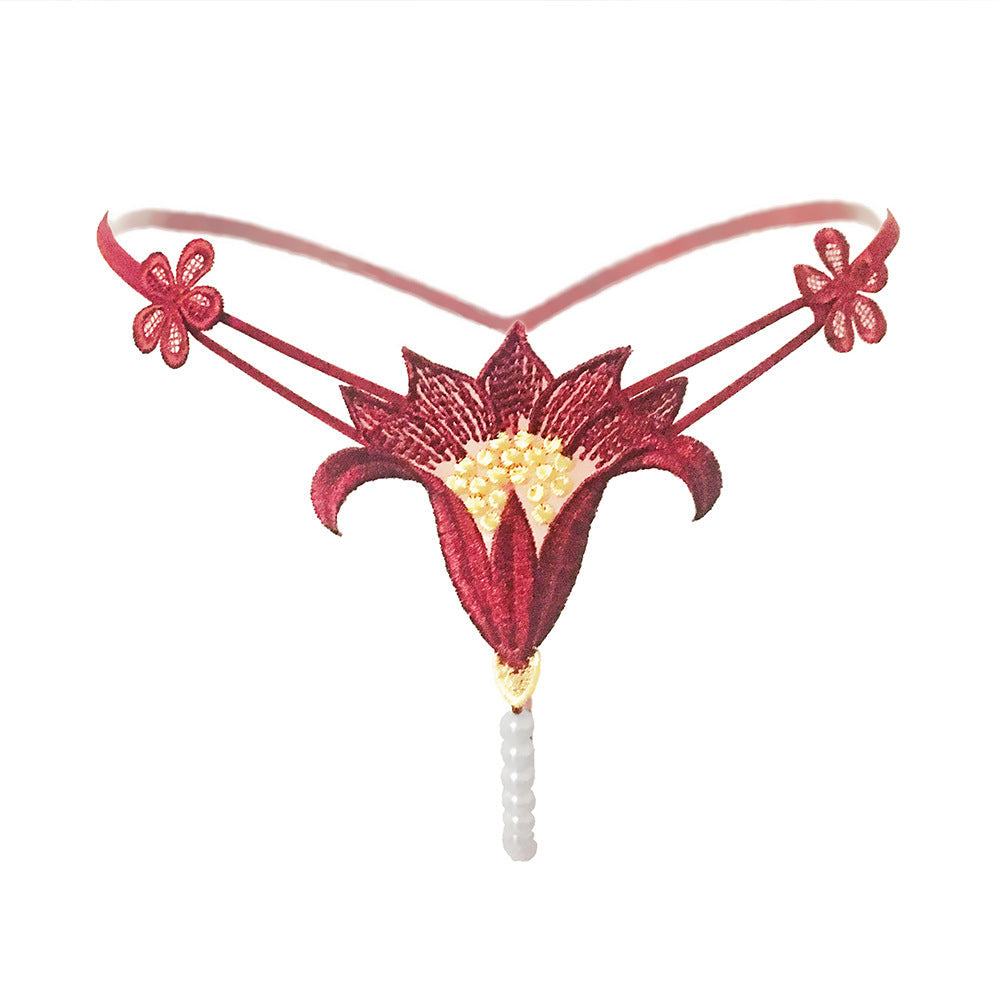 Pearl Flower Thong(Buy 1, Get 2 Free)