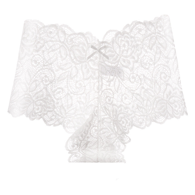 Sheer Lace Mesh Low-Rise Thong(Buy 1, get 2 free)