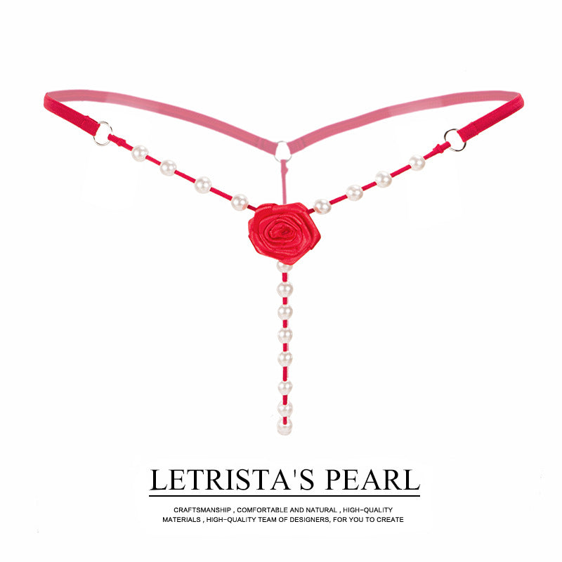 Rose Pearl Thong(Buy 1, get 2 free)