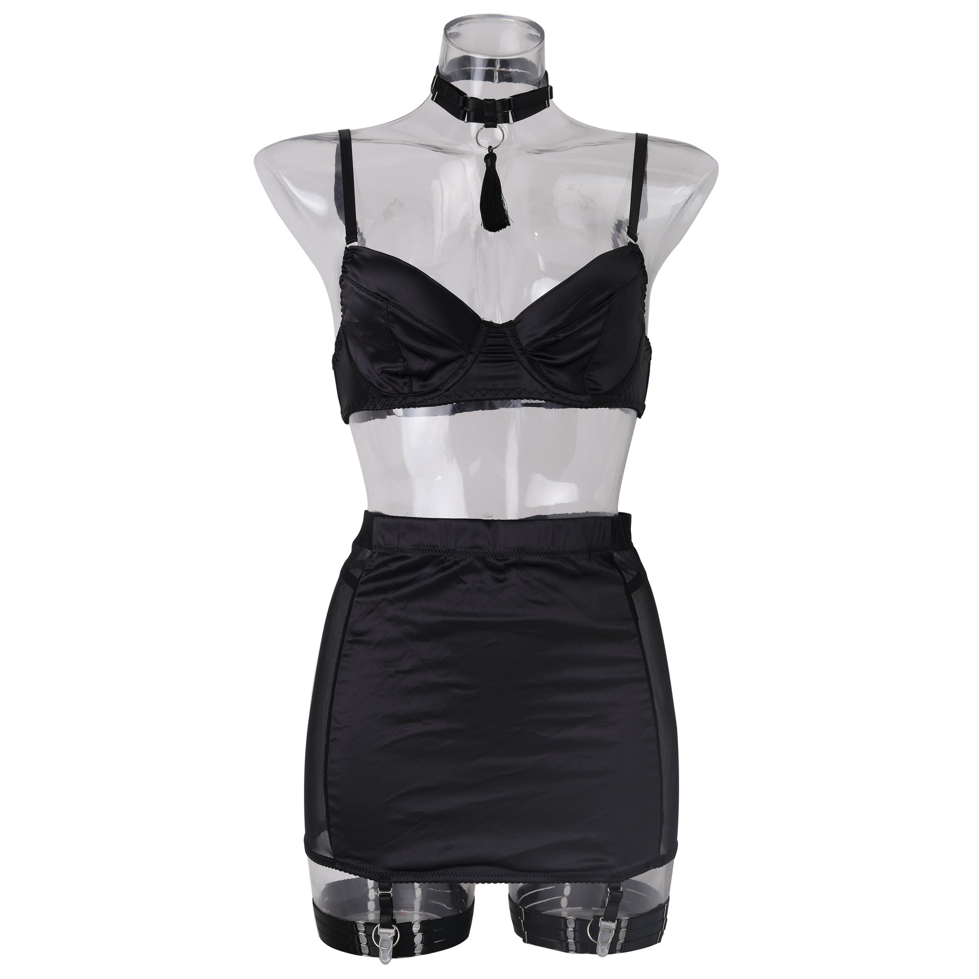 Fringe Satin Temptation Set