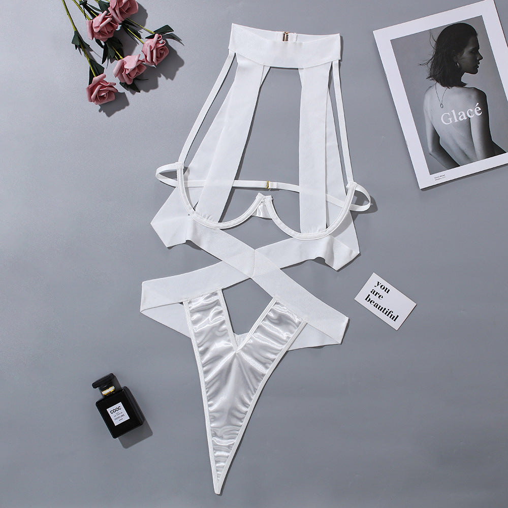 Popular backless hollow tights