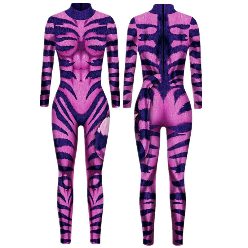 New Halloween skull colorful 3D digital printing leggings