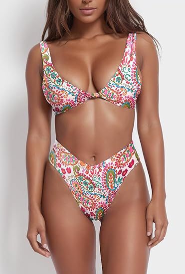 New swimsuit women's sexy bikini high waist