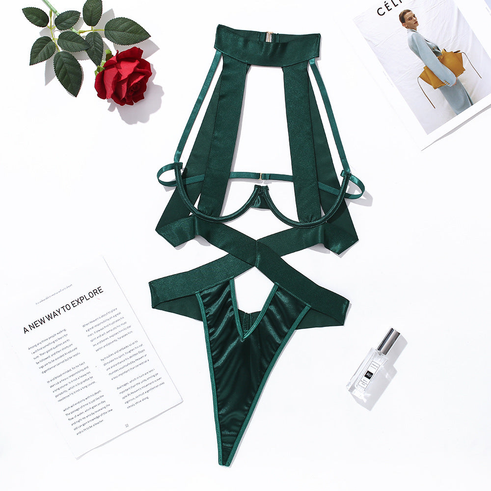 Popular backless hollow tights