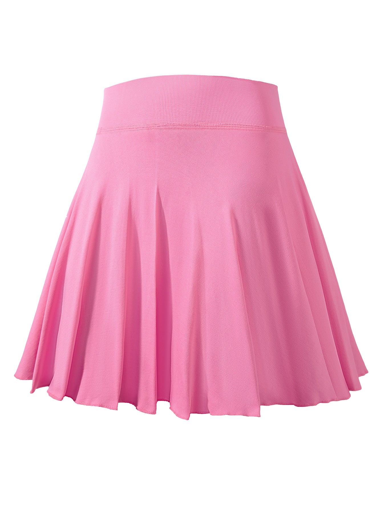 Pleated gym skirt