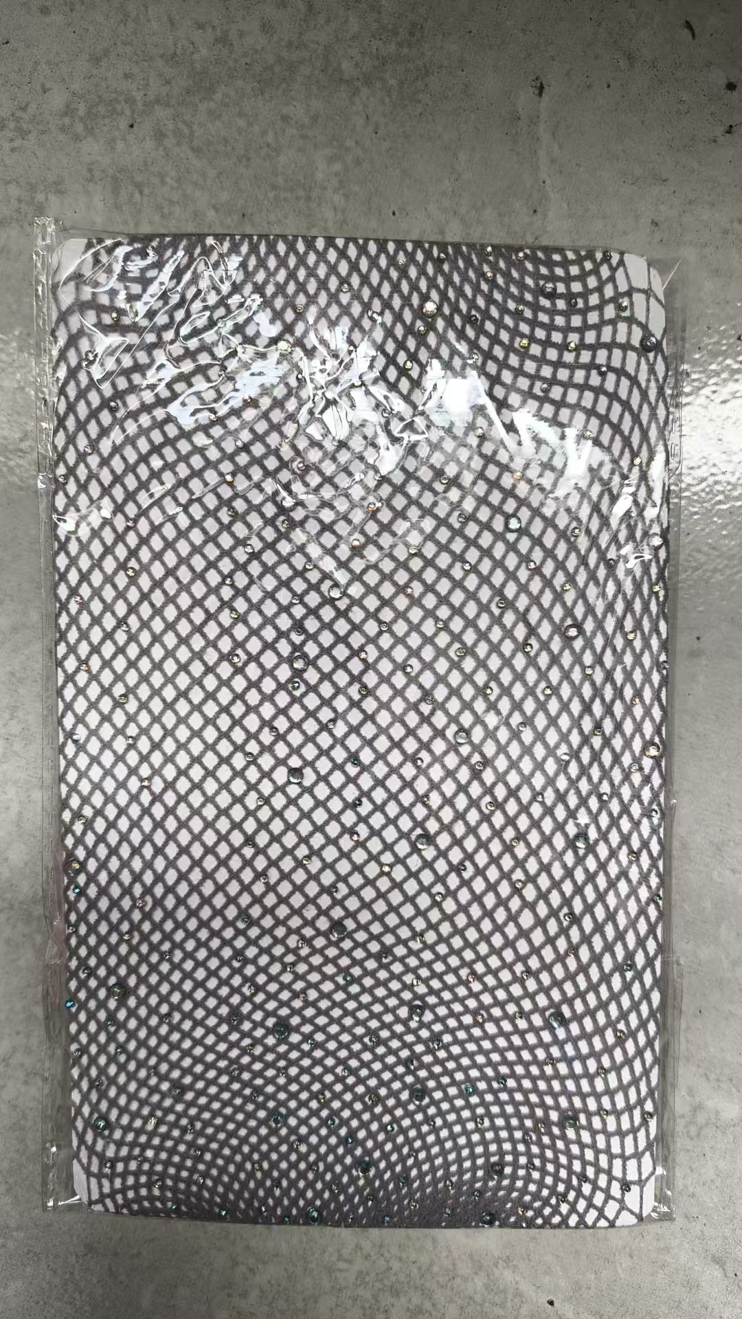 Thin Sexy Mesh Rhinestone Pantyhose