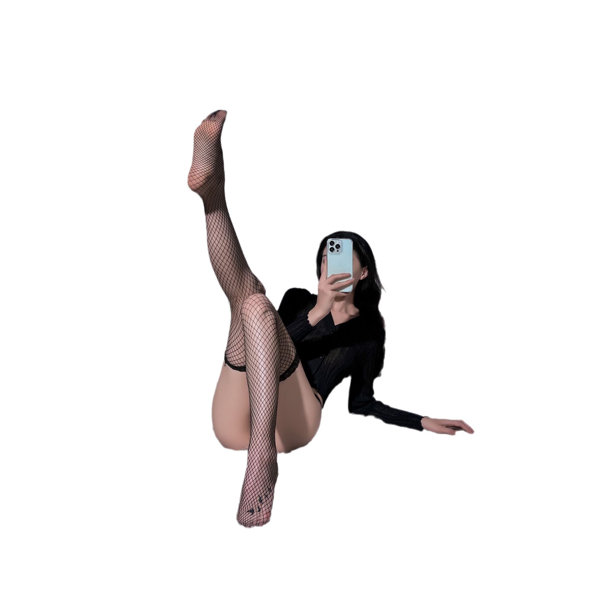 Sexy high stockings fishnet stockings