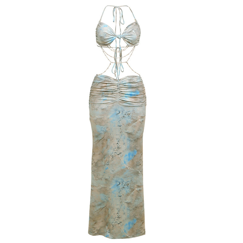 New backless sexy dress