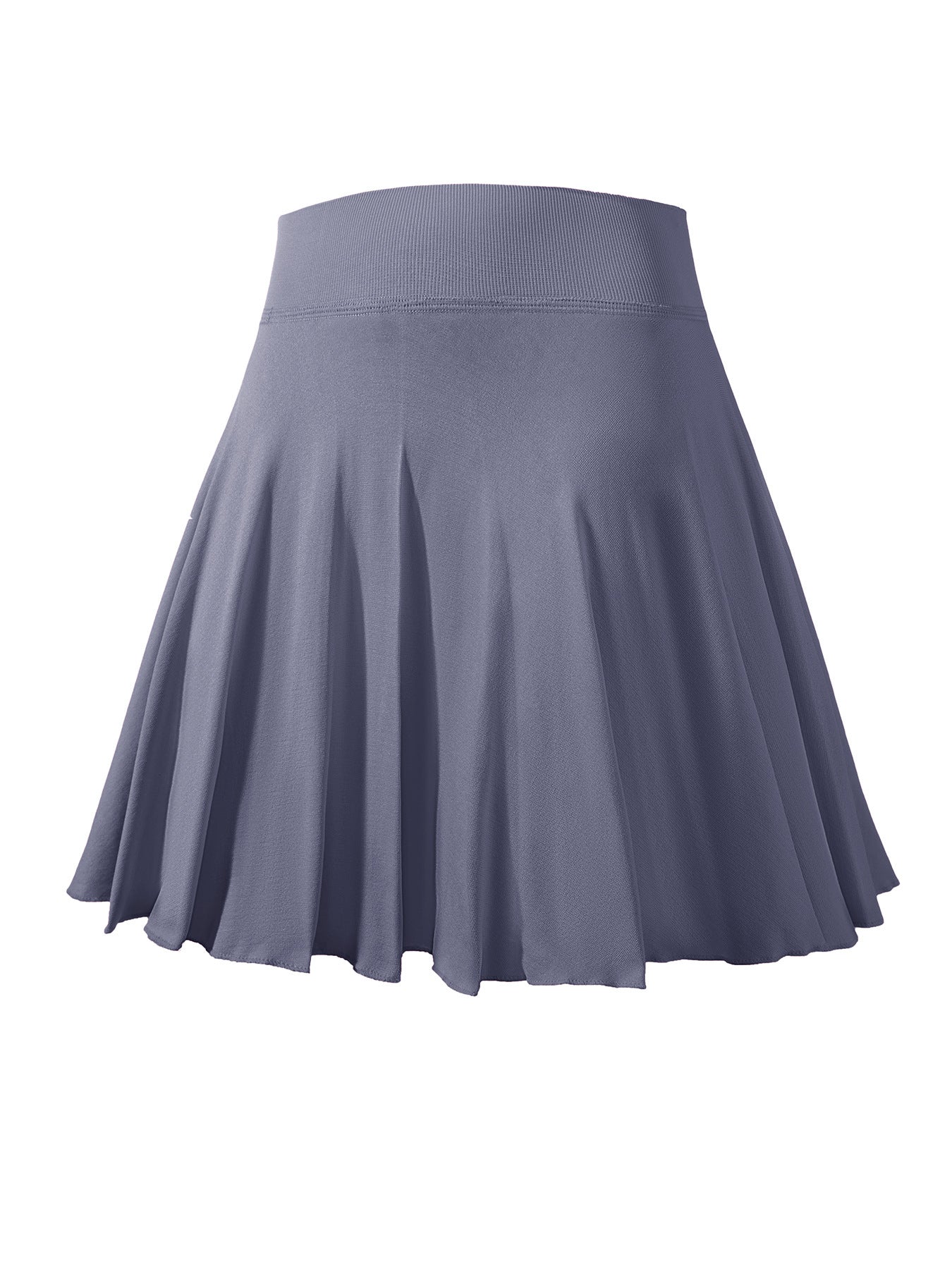 Pleated gym skirt