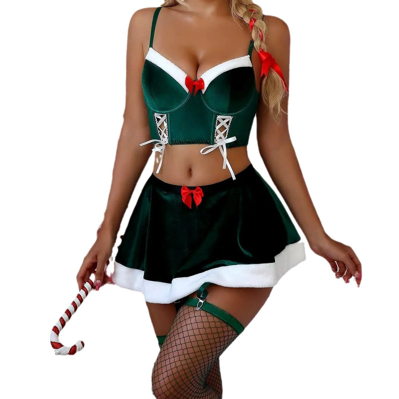 Christmas sexy bow uniform
