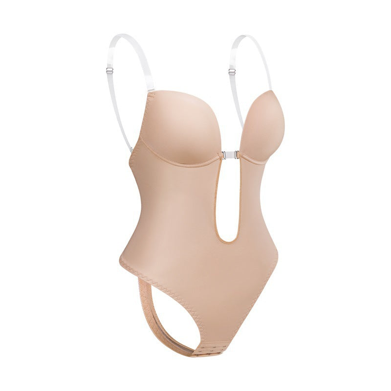 Invisible strap integrated bra