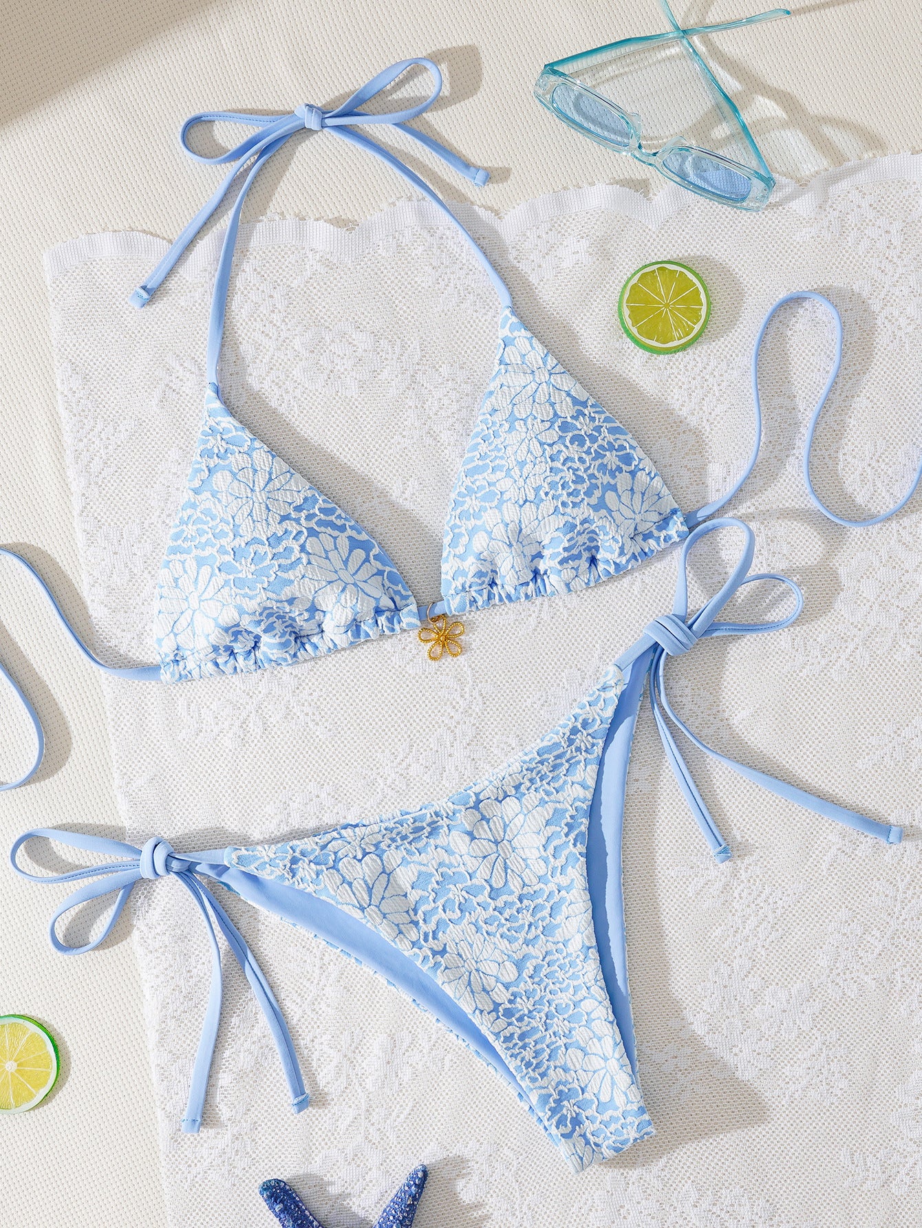 New Printed Sexy Bikini Two-Piece Swimsuit