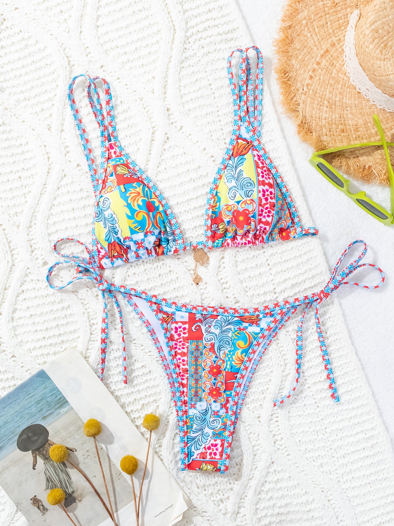 New Printed Sexy Bikini Two-Piece Swimsuit