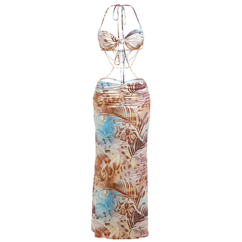 New backless sexy dress