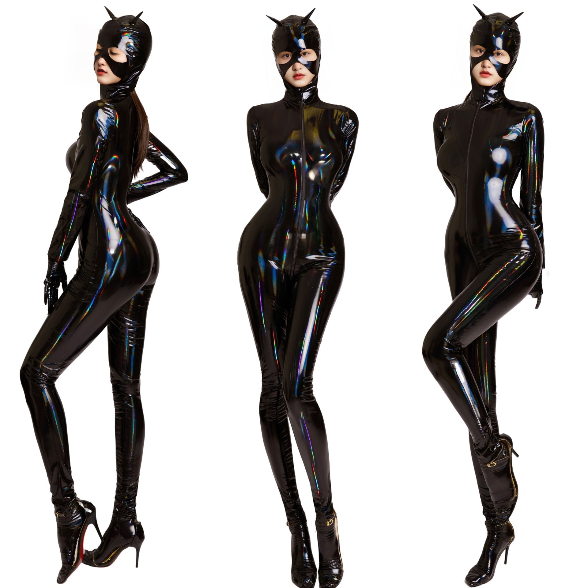 Leather Catwoman Bodysuit