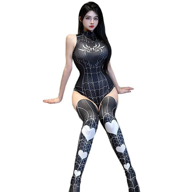 Sexy role-playing crotchless pants