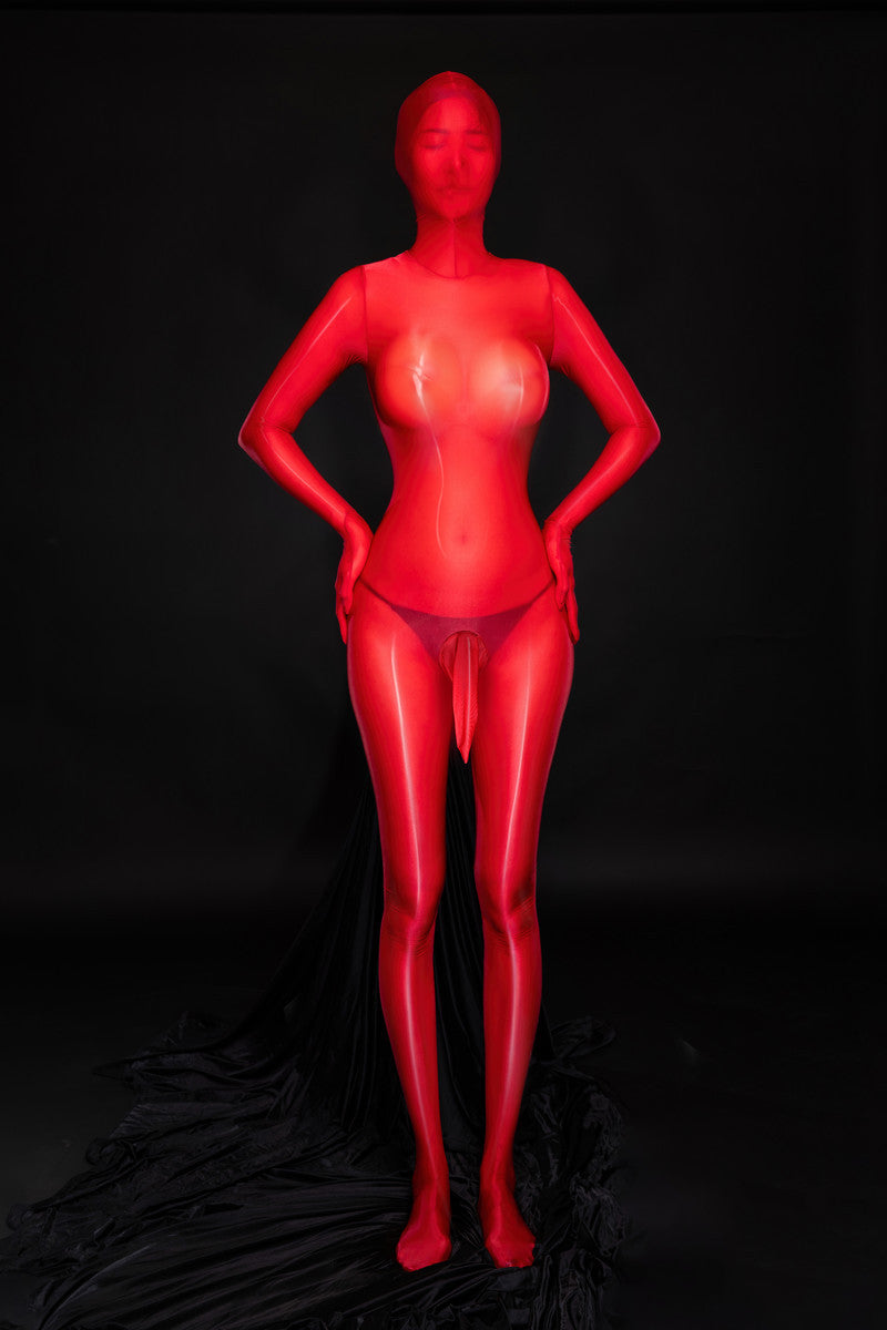 Shiny stockings sexy elephant trunk full tights