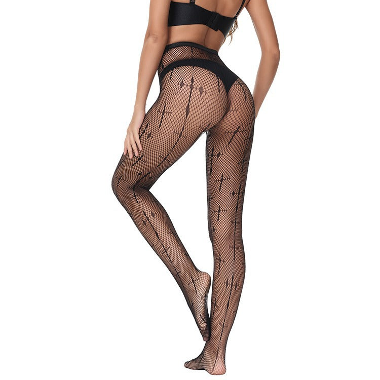 Thin cross stockings