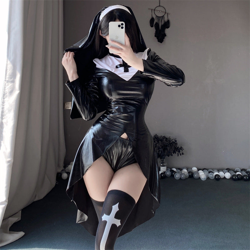 Dark Nun Costume Cross Cosplay