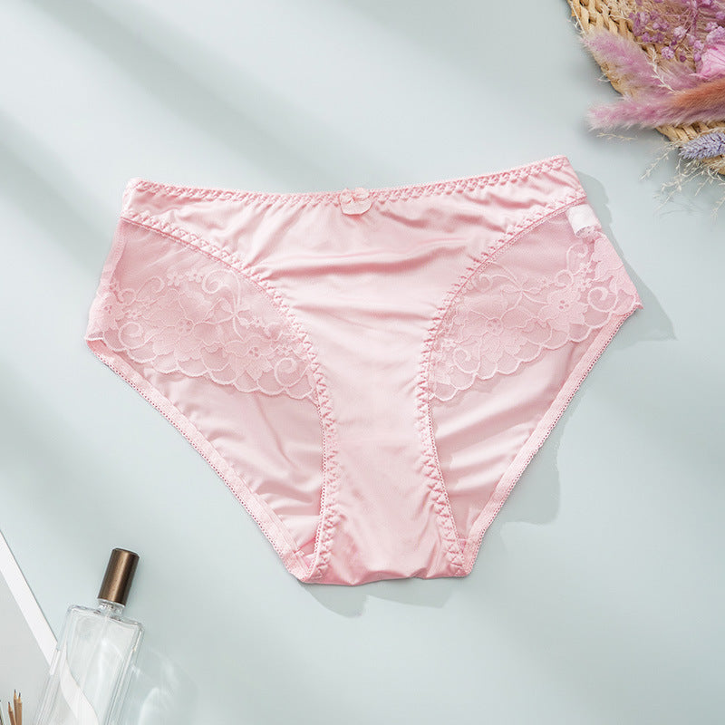 Satin Elegance Lace Panties(Buy 1, get 2 free)