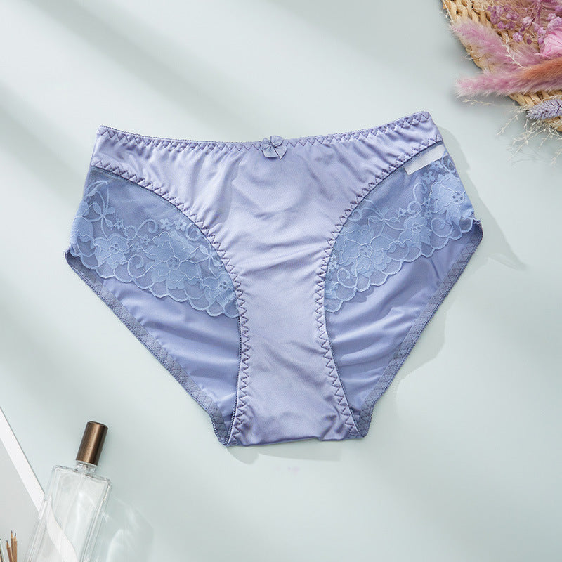 Satin Elegance Lace Panties(Buy 1, get 2 free)