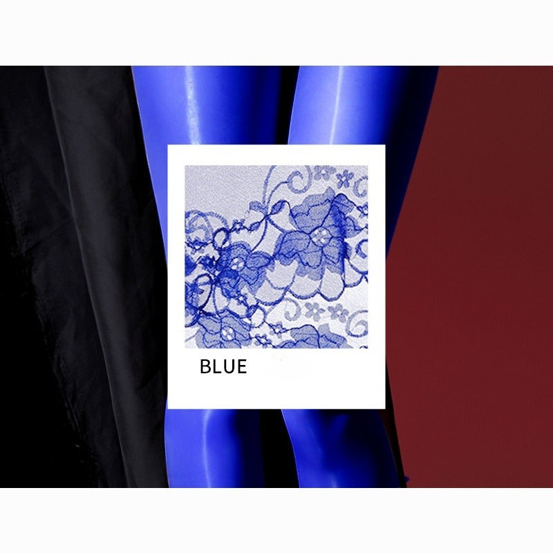 Lace Fusion Sheer Panty-Stockings