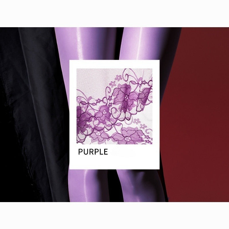 Lace Fusion Sheer Panty-Stockings