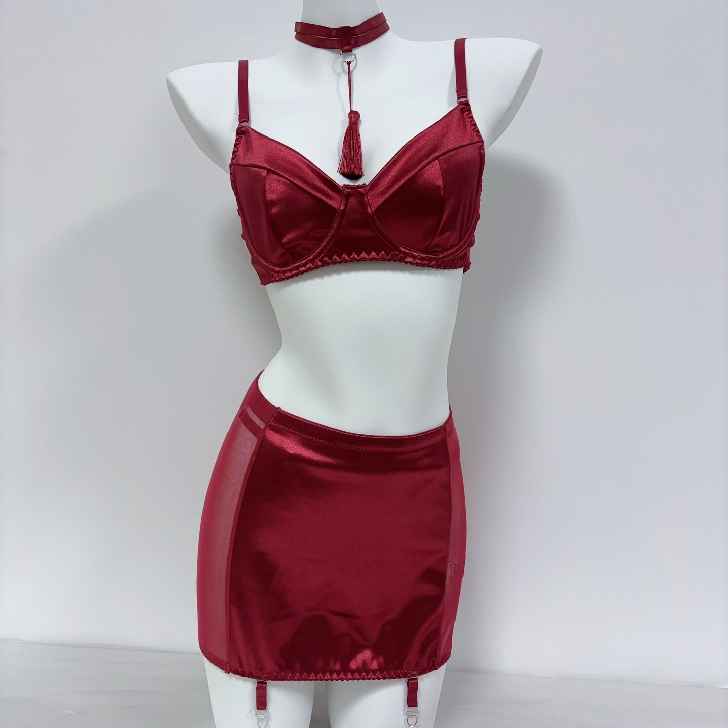 Fringe Satin Temptation Set